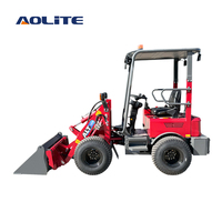 AOLITE E604Max 500kg Mini Caricatore Frontale Elettrico a Batteria con Garanzia di 1 Anno, Certificato CE, per Movimento Terra