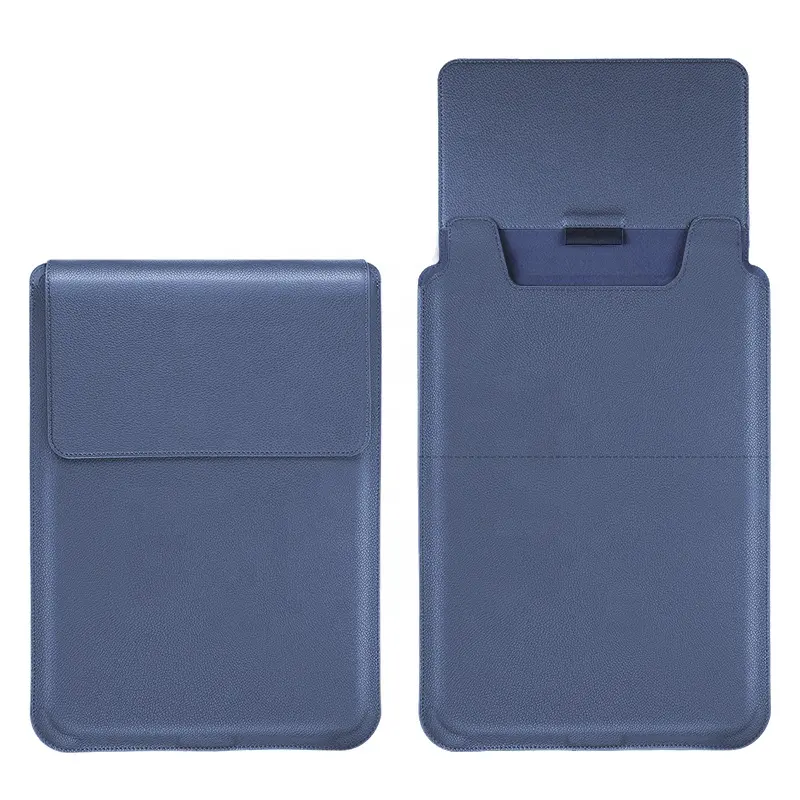 2020 hot sale Flip cover magnetic protective cover with bracket for macbook air case 13 16 inch blue laptop sleeve bag case