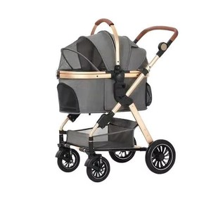 Carrello Pieghevole in Alluminio per Animali Domestici, Gabbia Separabile per Cani, Prodotto Premium per Animali, Direttamente dalla Fabbrica - Product Image 1