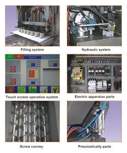 Máquina de moldeo de hamburguesas industriales Línea de producción de hamburguesas de carne de alta capacidad - Product Image 5