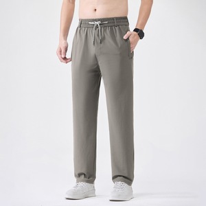 Pantaloni Lunghi Casual da <span class=keywords><strong>Uomo</strong></span> Estivi 2026 Nuovi <span class=keywords><strong>di</strong></span> Alta Qualità Stile Giapponese Vintage, Vestibilità Larga, Vita Elastica con Coulisse - Product Image 6