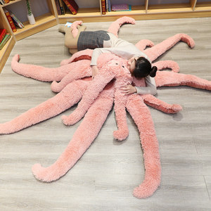 Juguete <span class=keywords><strong>de</strong></span> Peluche Creativo con Forma <span class=keywords><strong>de</strong></span> <span class=keywords><strong>Pulpo</strong></span>, Patas Largas, Logotipo Bordado, Relleno <span class=keywords><strong>de</strong></span> Algodón PP, Juguete <span class=keywords><strong>de</strong></span> Animal - Product Image 4