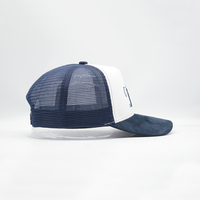 Casquette personnalisée à 5 panneaux en daim, casquette de camionneur d'hiver non imperméable, casquette thermique A-Game Scout à fermeture snapback pour hommes et femmes