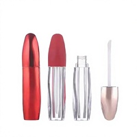 Vente en gros de tubes de brillant à lèvres vides de 4ml Emballage cosmétique brillant Récipients en plastique pour le stockage de brillant à lèvres