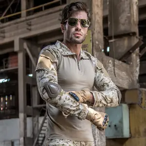 Guangzhou Artex Factory Combat Uniform Tactical Camouflage Clothes Men Combat Outdoor Camouflage Tactical Suit