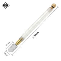 Cortador de Vidrio para Espejo Retrovisor de Automóvil de Alta Calidad, Grado Industrial, Larga Vida Útil, Herramienta de Corte de Vidrio con Mango de Plástico TC-30