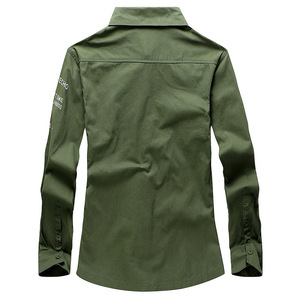 Camicia da <span class=keywords><strong>uomo</strong></span> all'ingrosso 100% cotone su misura <span class=keywords><strong>camicie</strong></span> vestito per gli uomini - Product Image 3