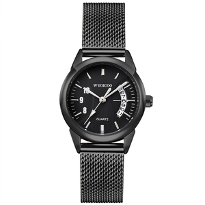 Montres Dames de Luxe whach นาฬิกาข้อมือสีเงินสำหรับผู้หญิงดีไซน์คลาสสิกหรูหรา - Product Image 5