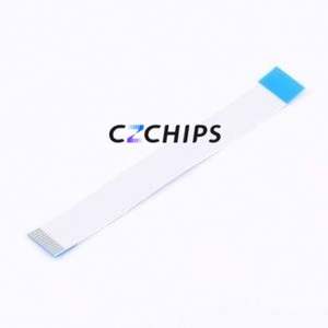 FFC1.0B-12P-100-4-8 FFC Cable (Flexible Flat Cable) P=1mm Connector ( Total PIN Count: 12P )( Pitch: 1mm )( Contact: Reverse ) - Product Image 2