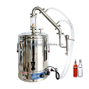Destilador de Alcohol Eléctrico de Acero Inoxidable de 25L, Destilador de Whisky y Brandy de Fresa, Máquina para Hacer Ron - Product Image 1