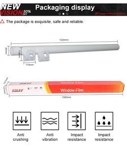 ฟิล์มติดหน้าต่างรูปตัว <span class=keywords><strong>V</strong></span> <span class=keywords><strong>Kool</strong></span> ฟิล์มติดกระจกรถยนต์นาโนเซรามิคติดกระจกกันแสง UV - Product Image 5