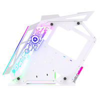 Boîtier de refroidissement ITX de haute qualité Lovingcool, boîtier de jeu pour ordinateur de tour moyenne, boîtier de jeu pour PC blanc, boîtier d'ordinateur et tours