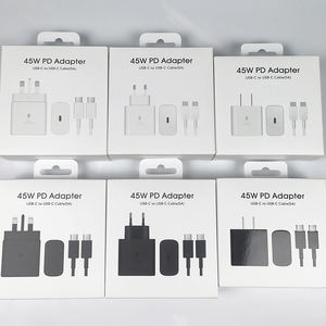 Cargador Superrápido Original PD de 25W-45W, Adaptador con Puerto PD Tipo C para Carga Rápida en UE/EE. UU./Reino Unido, Compatible con <span class=keywords><strong>Apple</strong></span> iPhone, Samsung S24Ultra, S23ultra - Product Image 1