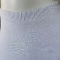 Nouvelle mode de chaussettes courtes tricotées de couleur blanche unie respirante de qualité supérieure pour les femmes pour la saison estivale