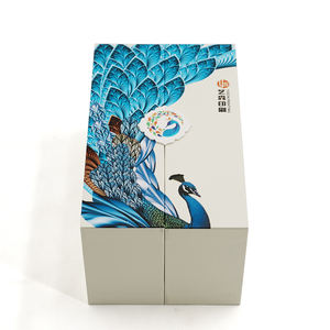 Caja <span class=keywords><strong>de</strong></span> Regalo Rígida <span class=keywords><strong>de</strong></span> Doble Apertura <span class=keywords><strong>con</strong></span> Diseño <span class=keywords><strong>de</strong></span> Pavo Real <span class=keywords><strong>de</strong></span> Lujo para Empaque <span class=keywords><strong>de</strong></span> Perfume <span class=keywords><strong>con</strong></span> Inserto <span class=keywords><strong>de</strong></span> Espuma Personalizado - Product Image 2