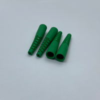 Cache de protection pour connecteur à fibre optique Gtech FC |   Manchon de queue de câble de 40 mm, câble de 2,0 mm |   Bouchon de décharge de tension en TPE ignifuge V0, monomode, conforme RoHS