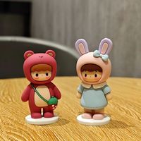 Figura de PVC Personalizada de Fábrica en Guangzhou, Figura de Acción de Goma de Alta Calidad, Colección 3D, ODM, Mini Figura de Anime Linda