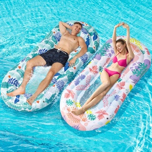 Flotadores Inflables Multicolores de PVC para Piscina, Tamaño Adulto, Hamacas Acuáticas, Juegos Flotantes para Fiestas en la Piscina, para Uso Residencial, Máximo - Product Image 2