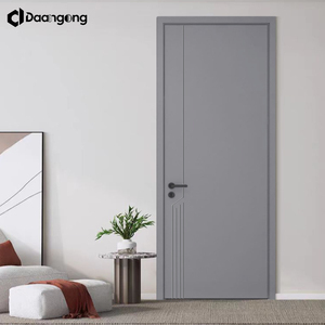 Portes intérieures pour maisons, en MDF, apprêtées blanches, surface lisse, pour appartements modernes et rénovations - Product Image 4