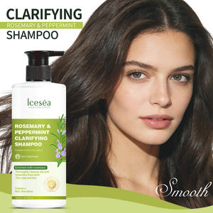 Shampooing Personnalisé Bio Végétalien au Romarin et à la Menthe Poivrée OEM Marque Privée Soin Clarifiant du Cuir Chevelu Liquide Favorisant la Croissance des Cheveux Fabricant - Product Image 2