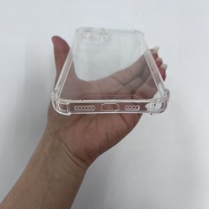 Funda de TPU transparente a prueba de golpes para teléfono móvil, cubierta de cuatro esquinas, cristal transparente, para <span class=keywords><strong>iPhone</strong></span> 13 pro max 13mini - Product Image 6