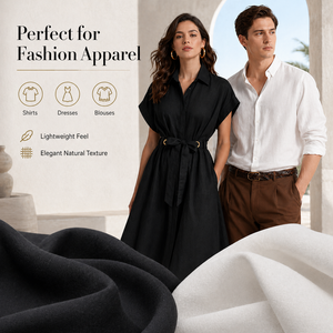 Tissus en lin Tencel pour vêtements féminins, tissu mélangé Tencel, vente directe d'usine, échantillon gratuit, livraison incluse - Product Image 2
