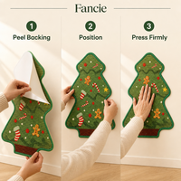Tapis à gratter pour chat en sisal en forme de sapin de Noël, à fixer au mur, auto-adhésif, protection de meubles pour animaux, décoration intérieure