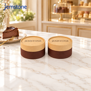 Custom Logo Premium Food Grade Baking Cake <b>Sweets</b> Eco Friendly Cardboard Cheesecake Box Cylinder <b>Packaging</b> Paper Tube - Product Image 3