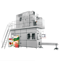 Sap Concentraat Productie Plant/Mango Sap Verwerking Machines Prijs/Kleine Schaal Vruchtensap Productielijn Voor Verkoop
