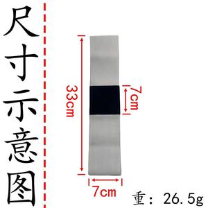 Ceinture d'entraînement de golf bleue tricotée, ambidextre, correcteur de posture, support de bras, taille unique - Product Image 2