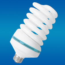หลอดประหยัดพลังงาน CFL แบบเกลียวเต็ม E27 6000K แสงเดย์ไลท์ 8000 ชั่วโมง 80lm/W CRI 80 AC 220V ฐานพลาสติก รับประกัน 2 ปี - Product Image 3