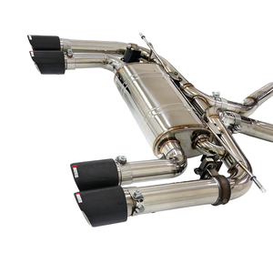 Sistema de Escape Catback Vortex Valvetronic para BMW X5M X6M F85 F86 4.4T S63, Sonido Activo, Acero Inoxidable - Product Image 5