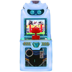 Machine de jeu vidéo d'intérieur pour enfants, tir et course, à monnayeur, avec interface en anglais, garantie 1 an - Product Image 6