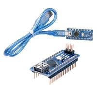 CH340 Chip ATmega328P Nano V3.0 Módulo Versión mejorada Placa de desarrollo de microcontrolador con cable Compatible con Arduino