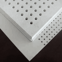 DEGOTONE 600*600mm Faux Plafond en Plaque de Plâtre 60x60 Suspendu, Résistant au Feu, Anti-humidité, Moderne, pour Hôtels, Salles de Sport, Hôpitaux, Garantie 3 Ans