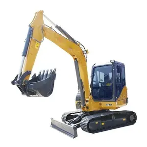 Xe55ga 5.5ton Máy xúc mini được xây dựng với điều khiển chất lượng cao và hoạt động trực quan làm cho máy xúc mini