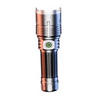 Ruibao Ultra-Bright Rechargeable Waterproof Camping Flashlight High-Intensity 350 Lumens Zoomable Portable Durable