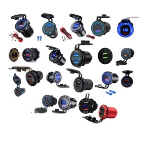 Chargeur de voiture 12V 24V, double prise USB, chargeur de type C PD, prise de charge rapide QC 3.0 - Product Image 1