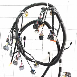 Makineler için PTFE/Naylon İzolasyonlu IP66 Dereceli Özelleştirilmiş Ekskavatör Kablo Demeti - Product Image 5