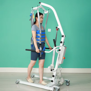 Lève-<span class=keywords><strong>personne</strong></span> électrique robuste 230 kg, palan de <span class=keywords><strong>transfert</strong></span> avec arrêt d'urgence pour <span class=keywords><strong>lit</strong></span> et voiture - Product Image 2