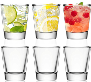 30ML Mini Liquor Shot Glasses Cup for Strong Vodka Vivid Colors Painting Custom Logo Rain Forest Shot Glasses 1 and 2 OUNCE
