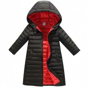 Veste d'hiver JACKETOWN pour filles, manteau chaud à capuche, parka pour enfants, vêtements d'extérieur - Product Image 4