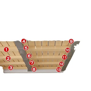 Ensembles de lits mezzanine modernes pour enfants, meubles de chambre à coucher en bois, lits superposés pour enfants avec tiroirs de rangement et <span class=keywords><strong>escalier</strong></span> - Product Image 5