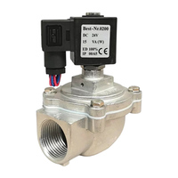 Vanne à impulsion DMF pour le nettoyage des dépôts, vanne d'évacuation des poussières à angle droit en alliage d'aluminium, électrovanne à air pulsé DMF-Z-25 DMF-Z-40
