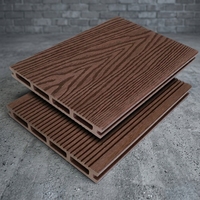 Planches de terrasse en composite WPC pour extérieur, jardin, balcon, aménagement paysager, revêtement de sol pour usage extérieur, embossage 3D