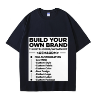 T-shirt surdimensionné personnalisé en coton Airism pour homme, avec design personnalisé, compatible OEM et ODM