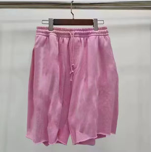 Shorts <span class=keywords><strong>en</strong></span> coton 100% de qualité supérieure, imprimés <span class=keywords><strong>en</strong></span> relief, streetwear décontracté, shorts déchirés, pantalons de survêtement pour hommes, shorts <span class=keywords><strong>en</strong></span> denim pour hommes - Product Image 5