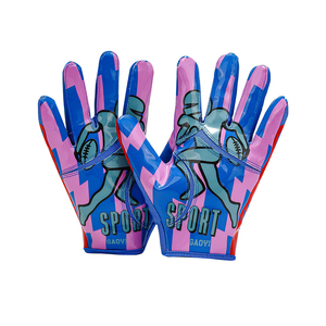 Gaoyi Tùy Chỉnh Thiết Kế Thoải Mái Palm Thể Thao Receiver Găng Tay Thoáng Khí Bóng Đá Bánh Cho Thanh Thiếu Niên Và Người Lớn Thiết Lập Phong Cách Mô Hình 01 - Product Image 6