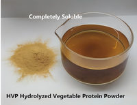 Poudre de protéines végétales hydrolysées HVP pour l'amélioration de la saveur, additif alimentaire, protéine de soja HVP