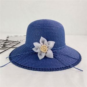 Wholesale Lace Flower <b>Straw</b> <b>Hat</b> Women's Large Brim Beach Seaside <b>Hat</b> Sun <b>Hat</b> in Stock - Product Image 4